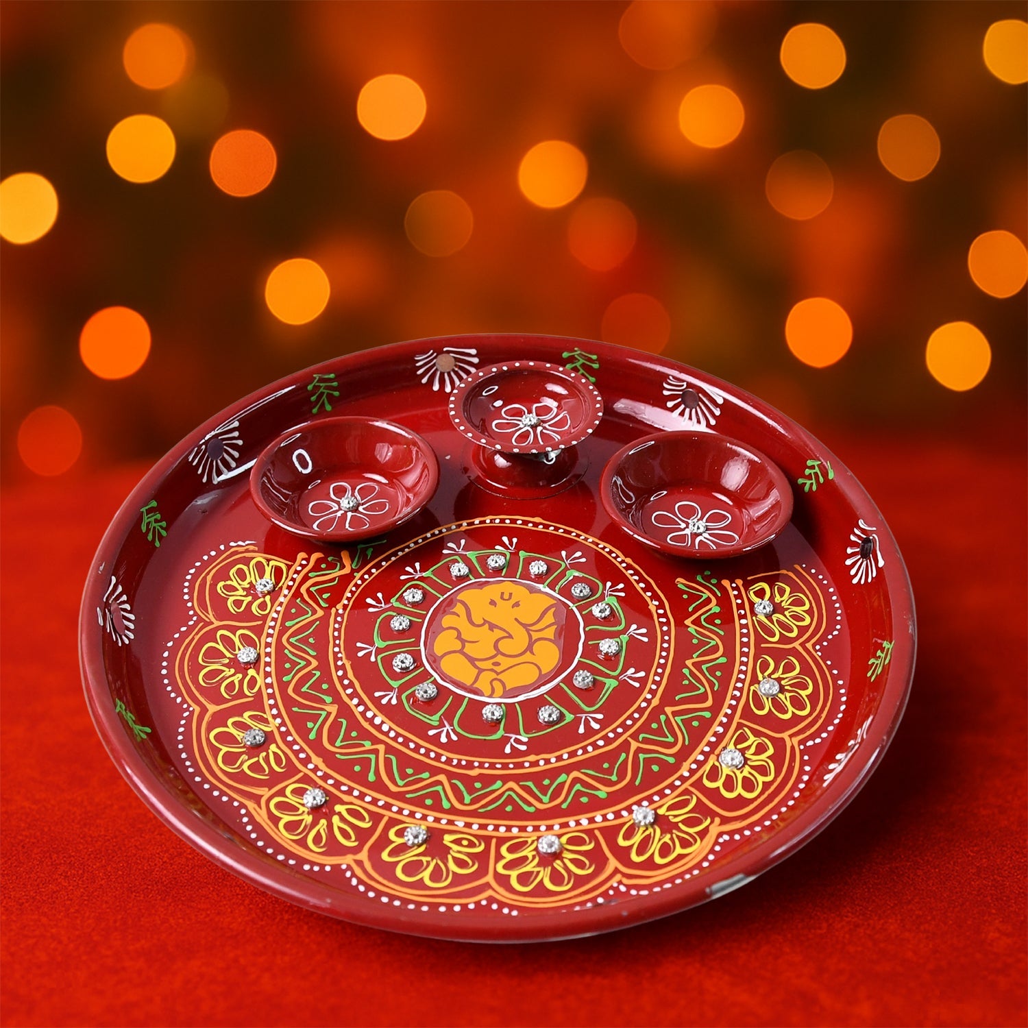 Shagun Thali Ganesha Decor Set Shagun Thali Ganesha Decor Set